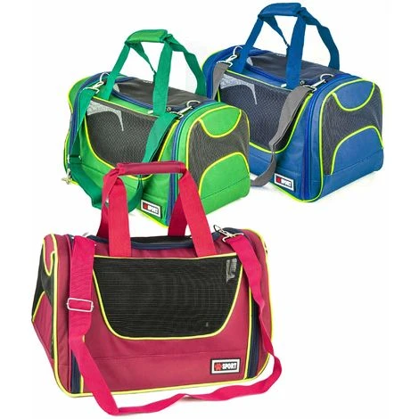 FUBUCA Borsa Trasportino Animali SPORT 791808 Con Prese D'aria 40x25x25 Cm Colore: Blu 3 FUBUCA Borsa Trasportino Animali SPORT 791808 Con Prese D'aria 40x25x25 Cm Colore: Blu