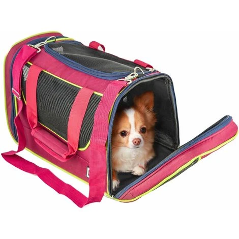 FUBUCA Borsa Trasportino Animali SPORT 791808 Con Prese D'aria 40x25x25 Cm Colore: Blu 4 FUBUCA Borsa Trasportino Animali SPORT 791808 Con Prese D'aria 40x25x25 Cm Colore: Blu - immagine 2