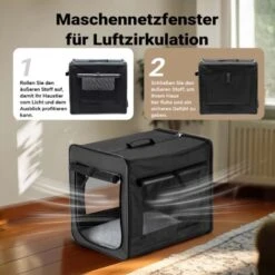Trasportino Per Animali Domestici Pieghevole Taglia M (58x46x53 Cm) Trasporto Cani Gatti 11 Trasportino Per Animali Domestici Pieghevole Taglia M (58x46x53 Cm) Trasporto Cani Gatti -Cibi per cani in Italia 17917353 5