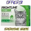 Frontline Combo Gatto - 3 Pipette Antiparassitario Antizecche Antipulci Gatti