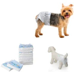 PANNOLINI POLIMERI ASSORBENTI IGIENICI PER CANI XS 2871