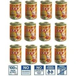 MONGE SPECIAL DOG PATE' 12 PEZZI DA 400 GR CARNE POLLO / CONIGLIO CANI ADULTI -Cibi per cani in Italia 18347223 2