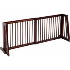 Cancello Di Legno Per Animali, Barriera Con 3 Pannelli Per Animali Per Corridoio Entrata Scale