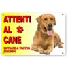 Attenti Al Cane Cartello Targa Labrador -Cibi per cani in Italia 19227368 1