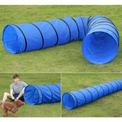 Yaheetech Tunnel Per Cani Animali Domestici 60 X 546 Cm Pieghevole Da Gioco Agility Blu Con Borsa Da Trasporto Picchetti 7 Yaheetech Tunnel Per Cani Animali Domestici 60 X 546 Cm Pieghevole Da Gioco Agility Blu Con Borsa Da Trasporto Picchetti -Cibi per cani in Italia 19494442 3