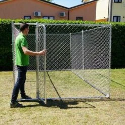 Recinto Per Cani Da Esterno 3,96 X 2,28 Mt -Cibi per cani in Italia 19939552 4
