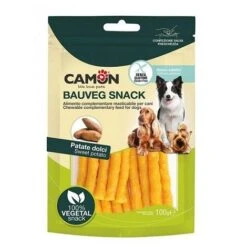 Camon Bauveg Snack 100% Vegetal Con Patate Dolci Da 100 Gr
