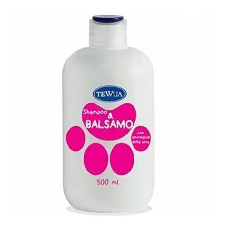 TEWUA Shampoo Balsamo 500 Ml Per Cani E Gatti 3 TEWUA Shampoo Balsamo 500 Ml Per Cani E Gatti