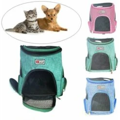 ZAINO TRASPORTINO PASSEGGIO BORSA CANE GATTO MARSUPIO BAG ANIMALI MARSUPIO TRENO