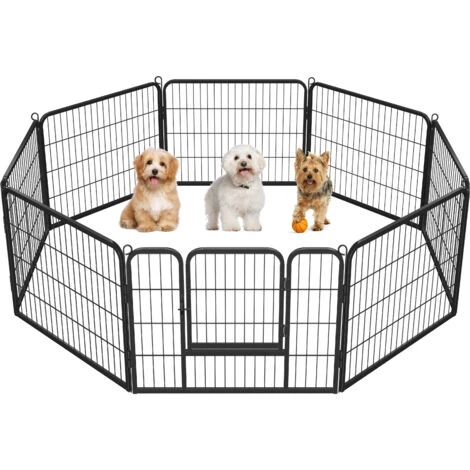 Yaheetech Recinto Per Cani Cuccioli Conigli Gatti Animali Da Interno E Esterno Giardino Rete Recinzione Ferro 8 Pz 60 X 80 Cm 3 Yaheetech Recinto Per Cani Cuccioli Conigli Gatti Animali Da Interno E Esterno Giardino Rete Recinzione Ferro 8 Pz 60 X 80 Cm