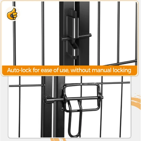 Yaheetech Recinto Per Cani Cuccioli Conigli Gatti Animali Da Interno E Esterno Giardino Rete Recinzione Ferro 8 Pz 60 X 80 Cm 7 Yaheetech Recinto Per Cani Cuccioli Conigli Gatti Animali Da Interno E Esterno Giardino Rete Recinzione Ferro 8 Pz 60 X 80 Cm - immagine 5