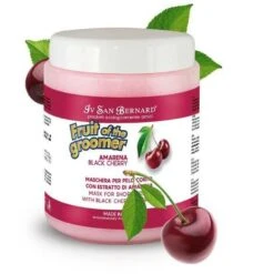 Global Maschera Per Cani Frutto Della Maschera Supremo Toelettatore Pek Ciliegia Maschera 1 Litro