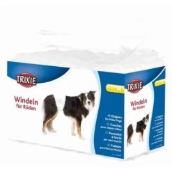 TRIXIE PANNOLINI A FASCIA PER CANI MASCHI TG. M–L 12 PZ