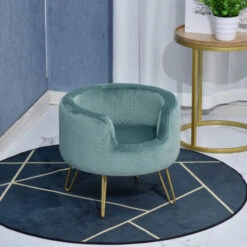 PawHut Poltrona Per Animali Domenstici Rotondo Cuscino Per Cani Di Taglia Mini Gatti -Cibi per cani in Italia 24199429 2