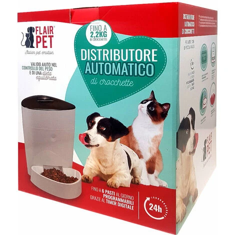 DISTRIBUTORE AUTOMATICO CROCCHETTE 2,2 KG 2 DISTRIBUTORE AUTOMATICO CROCCHETTE 2,2 KG