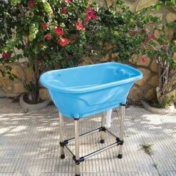 Vasca Da Bagno Per Cani E Gatti Con Zampe Ibáñez Portatile Tailor's Bath Misure: 96 X 50 X 92x (alt.) Cm -Cibi per cani in Italia 26446506 4