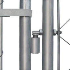 Hommoo Recinto Per Cani Da Esterno In Acciaio Zincato 2x2x1 M VD30567 10 Hommoo Recinto Per Cani Da Esterno In Acciaio Zincato 2x2x1 M VD30567 -Cibi per cani in Italia 26646183 4