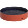 PawHut Piscina Pieghevole Per Cani In PVC, Rosso, Ø140x30cm -Cibi per cani in Italia 28945240 1