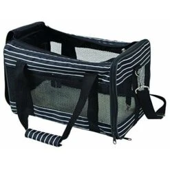 Kerbl - Borsa Da Viaggio Cuba, 40 X 26 X 28 Cm, Colore: Nero/Bianco -Cibi per cani in Italia 29070221 4