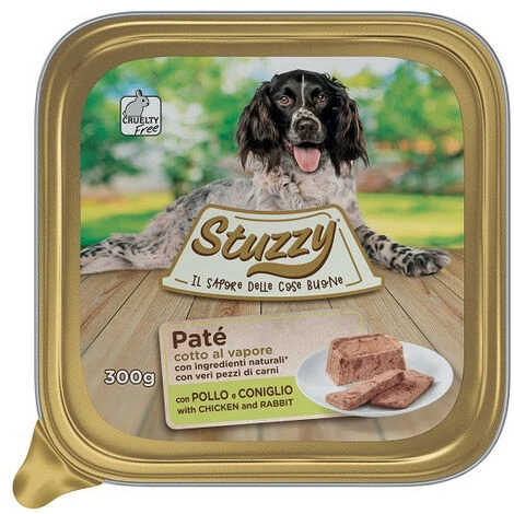 Mister Stuzzy Per Cane Adulto Da 300 Gr Pollo E Coniglio 3 Mister Stuzzy Per Cane Adulto Da 300 Gr Pollo E Coniglio