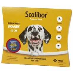 Scalibor Collare Antiparassitario 65 Cm Per Cani Grandi Efficace Per 4 Mesi