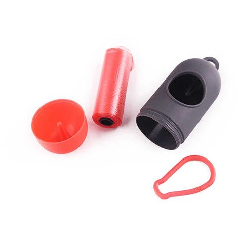 Dispenser Porta Sacchetti Igienici Per Cane Gatto Animali Domestici 15 Sacchetti 4 Dispenser Porta Sacchetti Igienici Per Cane Gatto Animali Domestici 15 Sacchetti - immagine 2