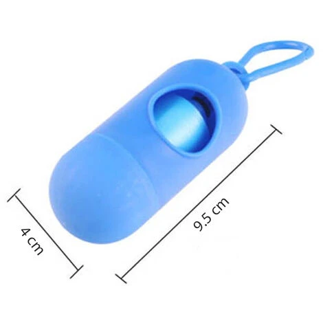 Dispenser Porta Sacchetti Igienici Per Cane Gatto Animali Domestici 15 Sacchetti 5 Dispenser Porta Sacchetti Igienici Per Cane Gatto Animali Domestici 15 Sacchetti - immagine 3