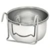Ciotola Per Animali In Acciaio Inossidabile Con Gancio 0,9 Litri -Cibi per cani in Italia 30790474 1