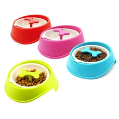 Ciotola Anti Soffocamento Per Cani Aiuta La Digestione Alimentazione Lenta Gatti -Cibi per cani in Italia 30830646 4