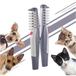 Spazzola Elettrica Cani Gatti Pettine Toelettatura Deshedding Elimina Nodi -Cibi per cani in Italia 30830648 4