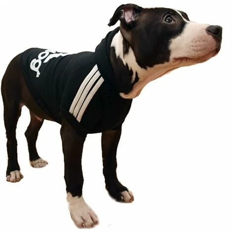 Sweat à Capuche Sport Per Cane / Gatto Dalla Taglia S Alla 9XL 7 Colori-nero-4XL 6 Sweat à Capuche Sport Per Cane / Gatto Dalla Taglia S Alla 9XL 7 Colori-nero-4XL - immagine 4