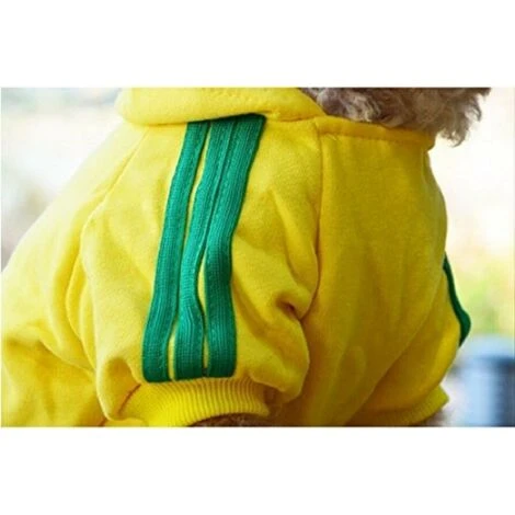 Felpa Sportiva Per Cani / Gatti Taglie Dalla S Alla 9XL 7 Colori Giallo XXL 7 Felpa Sportiva Per Cani / Gatti Taglie Dalla S Alla 9XL 7 Colori Giallo XXL - immagine 5