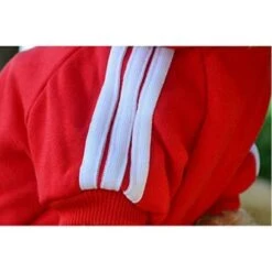 Sweat à Capuche Sport Per Cane / Gatto Dalla Taglia S Alla 9XL 7 Colori Rosso M. -Cibi per cani in Italia 30854587 5