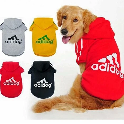 Sweat à Capuche Sport Per Cane / Gatto Dalla Taglia S Alla 9XL 7 Colori-rosso-4XL 5 Sweat à Capuche Sport Per Cane / Gatto Dalla Taglia S Alla 9XL 7 Colori-rosso-4XL - immagine 3