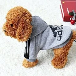 Felpa Sportiva Per Cane / Gatto Dalla Taglia S Alla 9XL 7 Colori Grigio S. -Cibi per cani in Italia 30854690 5