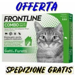 Frontline Combo Gatto 3 Pipette Lunga Scadenza