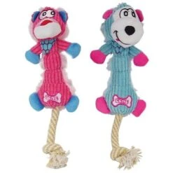 Ibanez Peluche Con Corda BLU WIGGLE MONKEY