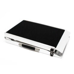 Rampa Auto Trasporto Cani Animali Antiscivolo Pieghevole In Alluminio 122x38cm 115kg