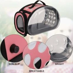 Borsa Da Trasporto Per Gatto, Cane E Altri Animali Domestici Borsa Leggera E Traspirante Con Tracolla Per Viaggio Borsa Portatile Per Animali Domestici Cestini Per Trasporto Aereo In Treno S -Cibi per cani in Italia 33293966 5