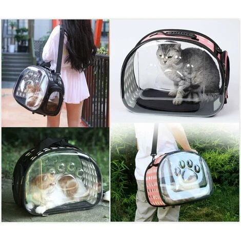 Borsa Da Trasporto Per Gatto, Cane E Altri Animali Domestici Borsa Leggera E Traspirante Con Tracolla Per Viaggio Borsa Portatile Per Animali Domestici Cestini Da Trasporto Per Vagone Aereo 5 Borsa Da Trasporto Per Gatto, Cane E Altri Animali Domestici Borsa Leggera E Traspirante Con Tracolla Per Viaggio Borsa Portatile Per Animali Domestici Cestini Da Trasporto Per Vagone Aereo - immagine 3