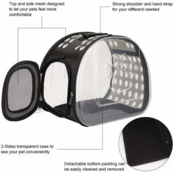 Borsa Da Trasporto Per Gatto, Cane E Altri Animali Domestici Borsa Leggera E Traspirante Con Tracolla Per Viaggio Borsa Portatile Per Animali Domestici Cestini Da Trasporto Per Vagone Aereo 11 Borsa Da Trasporto Per Gatto, Cane E Altri Animali Domestici Borsa Leggera E Traspirante Con Tracolla Per Viaggio Borsa Portatile Per Animali Domestici Cestini Da Trasporto Per Vagone Aereo -Cibi per cani in Italia 33294001 5