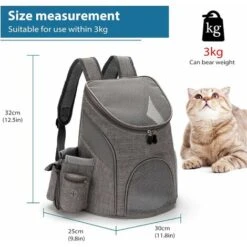 Zaino Per Cani Trasportino Per Gatti Trasportino Per Gatti Trasportino Per Cani Per Cani Di Piccola Taglia Con Cuscino Rimovibile Per Viaggi Escursionistici -Cibi per cani in Italia 33294014 5