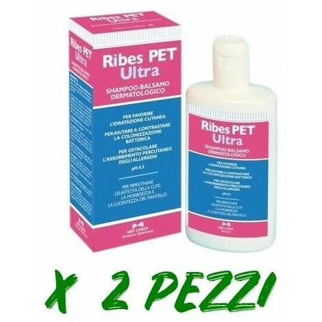 Ribes Pet Shampoo Ultra Offerta 2 Pezzi 3 Ribes Pet Shampoo Ultra Offerta 2 Pezzi