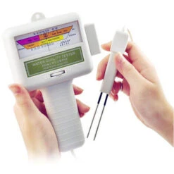 Tester Di Qualità Dell'acqua Tester Di Qualità Dell'acqua PH Tester Dell'acqua PH Misuratore Di Cloro Misuratore Di Cloro Tester Dell'acqua Per Piscina Spa Piscina Laghetto Acquario Acqua Potabile -Cibi per cani in Italia 34540505 5