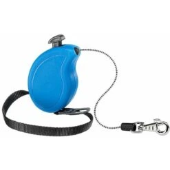 Ferplast FLIPPY ONE CORD MINI Guinzaglio Allungabile Con Cordino Estensibile Per Cani. Varie Misure E Colori Disponibili.. Variante - Misure: 9.2 X 2.7 X H 6 Cm - Blu