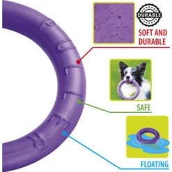Ferplast PULLER MICRO Gioco Interattivo Per Cani Molto Piccoli E Cuccioli, Robusto E Atossico. Set 2 Anelli. . Variante PULLER MICRO - Misure: Ø 12.3 X 3 Cm - Viola 9 Ferplast PULLER MICRO Gioco Interattivo Per Cani Molto Piccoli E Cuccioli, Robusto E Atossico. Set 2 Anelli. . Variante PULLER MICRO - Misure: Ø 12.3 X 3 Cm - Viola -Cibi per cani in Italia 35648648 3