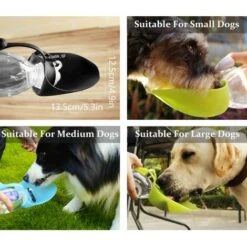 SOEKAVIA Borraccia In Silicone Per Cani In Movimento Borraccia Portatile Per Cani In Movimento (nera) 9 SOEKAVIA Borraccia In Silicone Per Cani In Movimento Borraccia Portatile Per Cani In Movimento (nera) -Cibi per cani in Italia 35821346 3