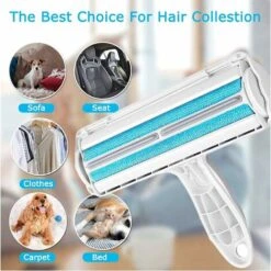 SOEKAVIA Spazzola Per Animali Domestici Spazzola Autopulente Per Cani E Gatti. Rimuove Peli Di Cani E Gatti Da Mobili, Tappeti, Biancheria Da Letto, Vestiti -Cibi per cani in Italia 36004338 5