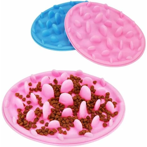 Ciotola Anti Gonfiore A Lenta Alimentazione Per Cani E Gatti Di Taglia Piccola, Medio Grande, Ciotola Anti-Glutton Ciotola Interattiva Per Cani E Gatti Per Evitare Di Mangiare Velocemente 7 Ciotola Anti Gonfiore A Lenta Alimentazione Per Cani E Gatti Di Taglia Piccola, Medio Grande, Ciotola Anti-Glutton Ciotola Interattiva Per Cani E Gatti Per Evitare Di Mangiare Velocemente - immagine 5