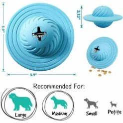 SOEKAVIA Palla Giocattolo Interattiva Per Cani ， Palla Da Trattare Per Cani - Giocattoli Interattivi - Distributore Di Cibo - Giocattoli Per Cani Di Taglia Media E Grande - Giocattoli Da Masticare -Cibi per cani in Italia 36224169 2